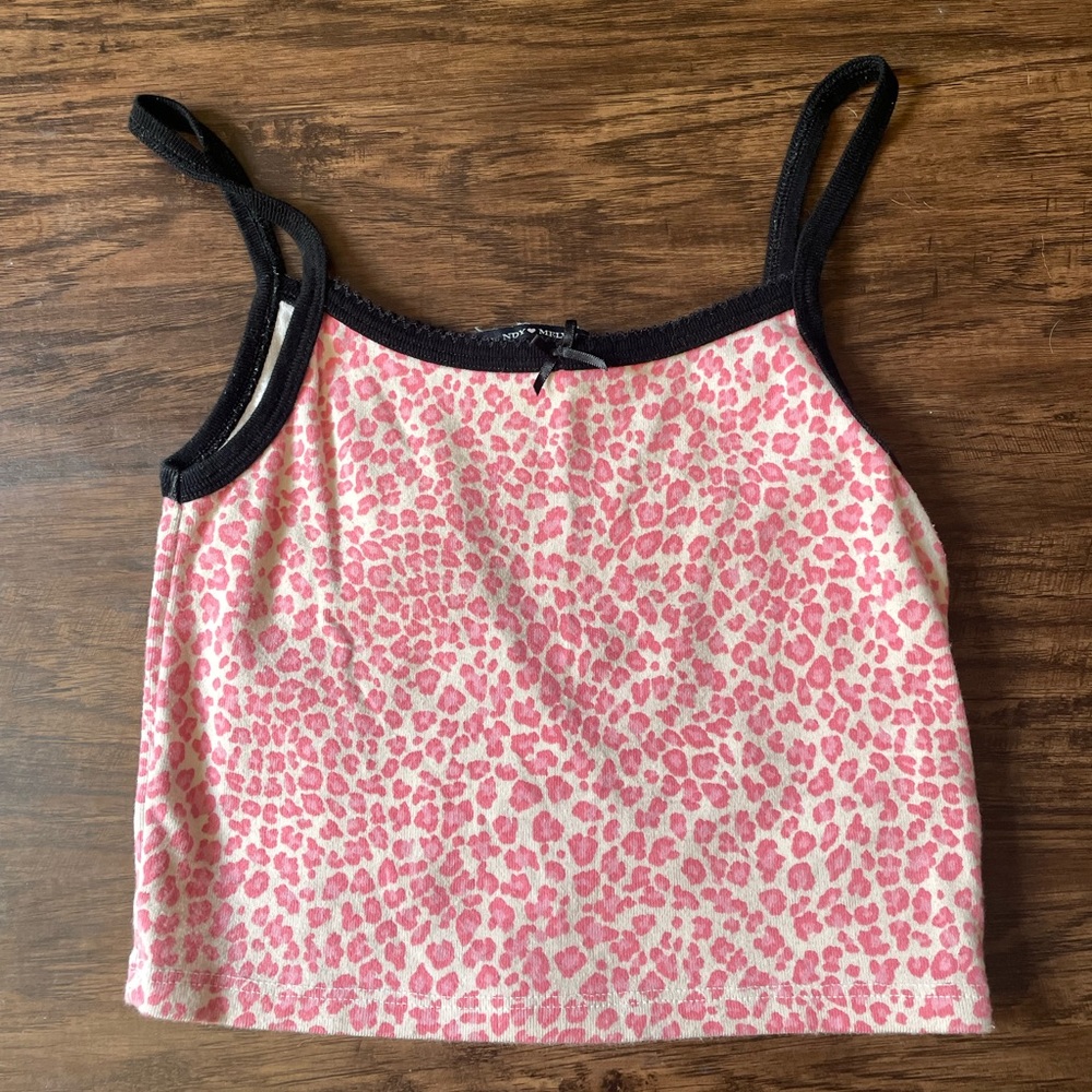 Brandy Melville Cheetah Tank‎